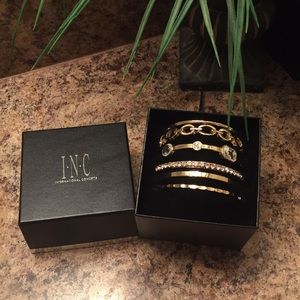 INC 6 piece bangle set